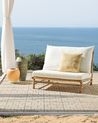 Garden Chair TODI Bamboo Off-White