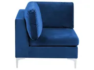 Hörnmodul EVJA Sammet Marinblå_859627
