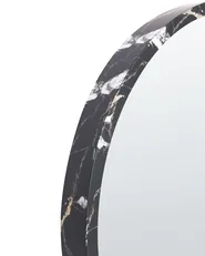 Wall Mirror MARTEL 69 cm 69 cm Black_1032667