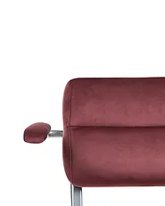Desk Chair CANDOR Velvet Burgundy_1136774