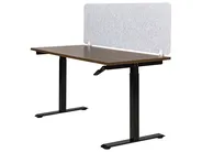 Skiljevägg för skrivbord SPLIT 160 x 50 cm Grå_894539