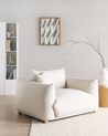 Armchair LUVOS Fabric Off-White