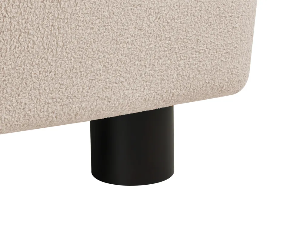 Soffa 2-sits MOVIK Bouclé Beige_1046897