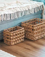 Blanket FATEHPUR Cotton 130 x 180 cm Beige_918274