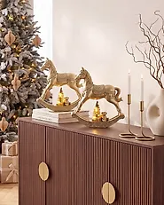 Joulukoristesetti 2 kpl LED-valo YPPARI 30 cm Kulta_1175024