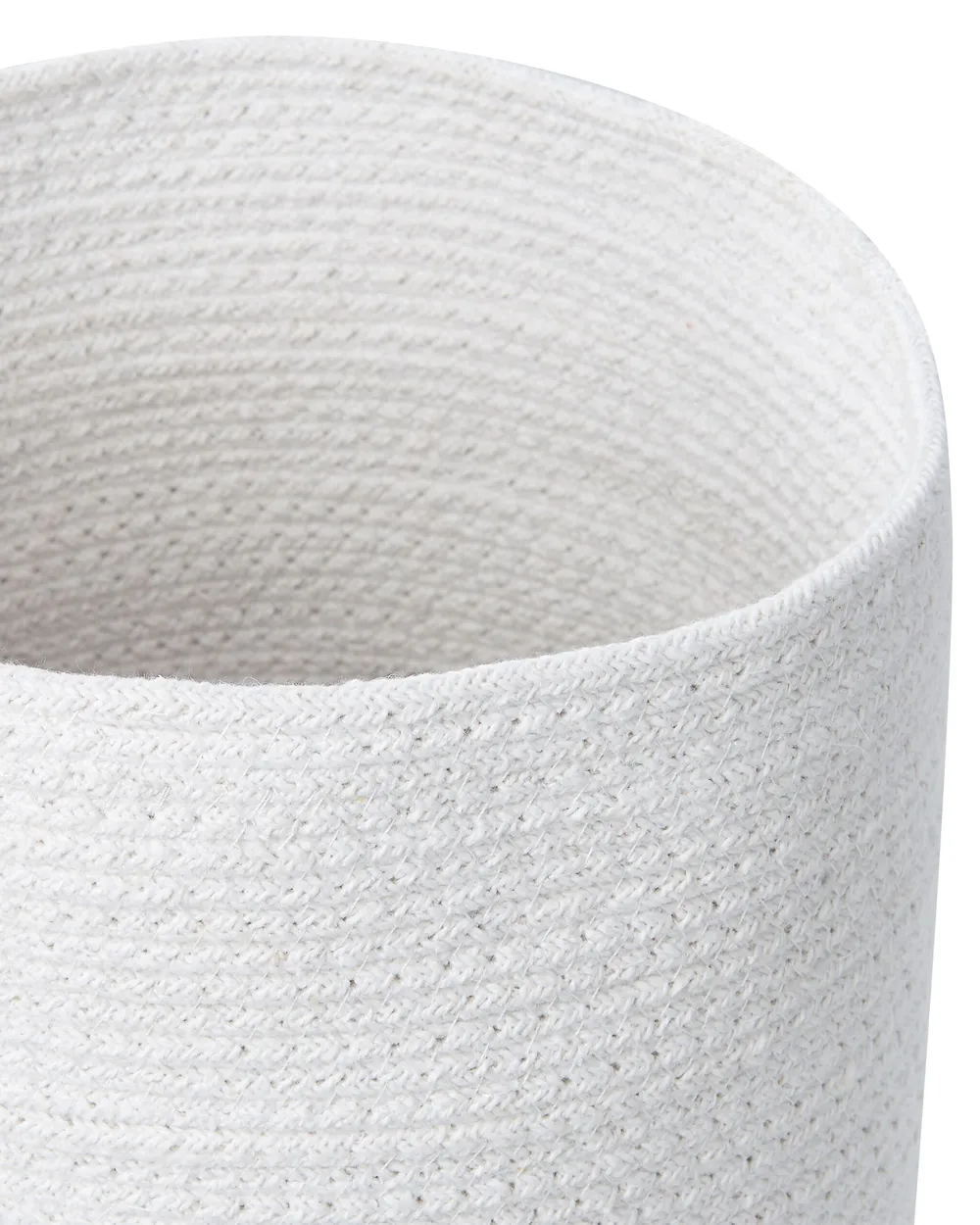 Set of 3 Baskets BASIMA Cotton White_846441