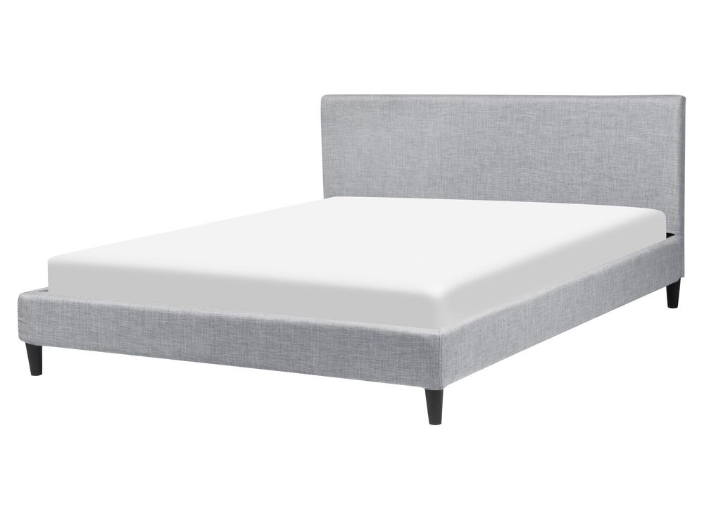 Bed Fabric FITOU 160 x 200 cm (EU King Size) Light Grey