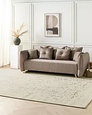 Matto NAKUS Vaaleanbeige 300 x 400 cm_1156566