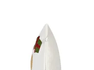 Koristetyynysetti 2 kpl PALMIER 45 x 45 cm Sametti Luonnonvalkoinen Joulukuvio_947092