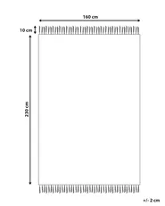 Matta MALHIA Grå 160 x 230 cm_846744