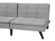 Sofa Bed 3 Seater RONNE Fabric Light Grey_706450