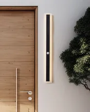 Outdoor LED Wall Light SAVANE with Motion Sensor Black_866477