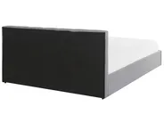 Ottoman Bed DREUX Fabric Light Grey 180 x 200 cm (EU Super King)_793241