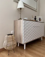 Lykta BERKNER 44 cm Videträ Naturlig_938016