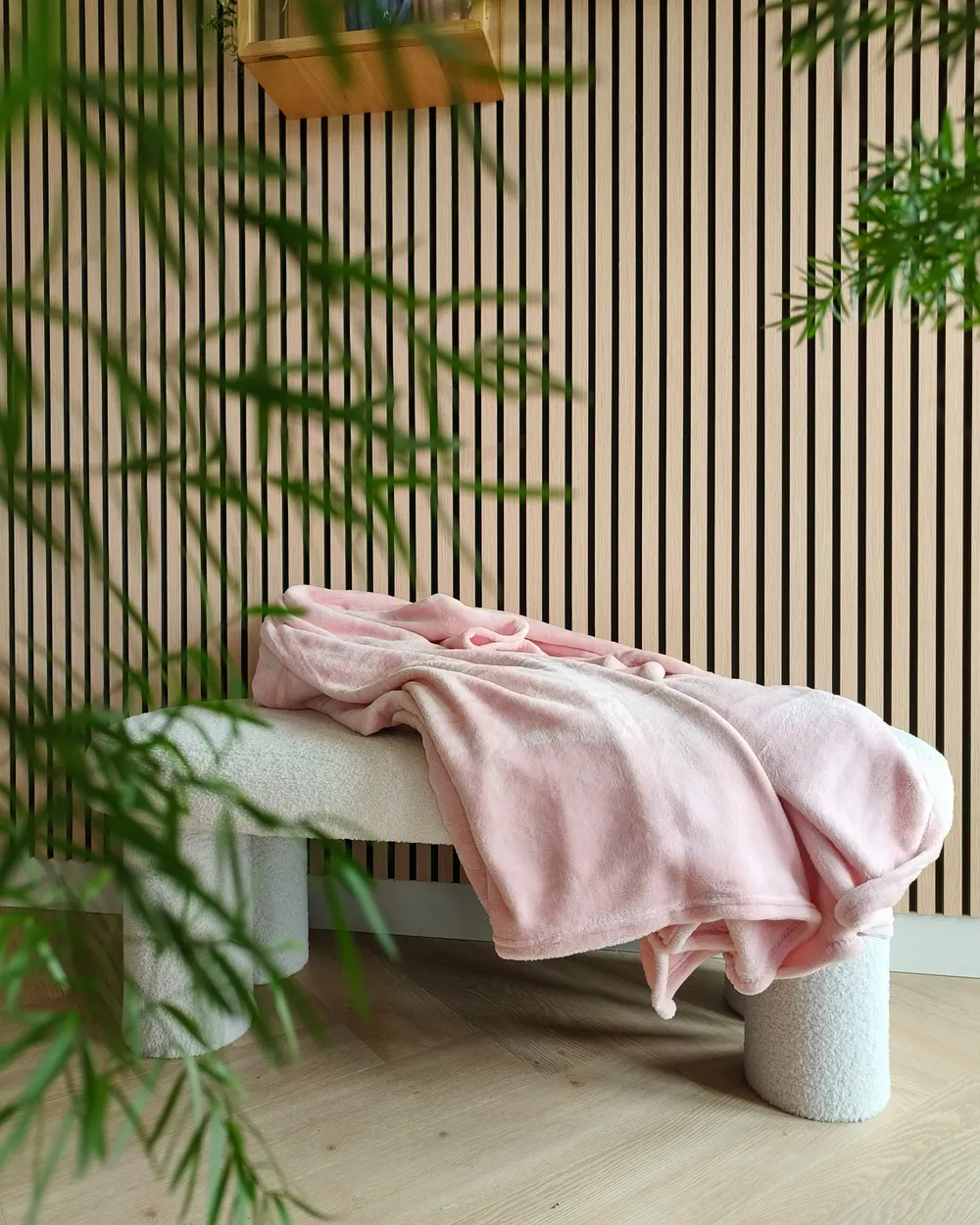 Blanket BAYBURT 150 x 200 cm Pink_982963
