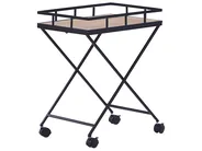 Serveringsvagn LEOTI Metall Svart_818030