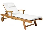 Dyna för solstol TOSCANA/JAVA/AMANTEA PREMIUM 189 x 58 cm Off-White_1064970