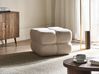 Pouffe CALIENTE Boucle Off-White