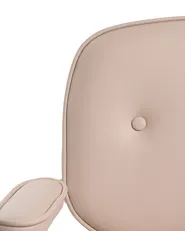 Desk Chair PARAMUS Faux Leather Sand Beige_1072334