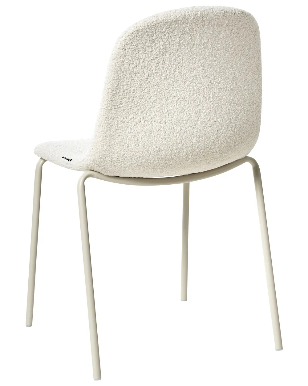 Set of 2 Conference Chairs LOMA Boucle Off-White_989928
