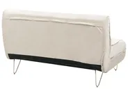 Living Room Set 3 Seater VESTFOLD Velvet Beige_851616