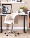 Desk Chair KATONAH Velvet Light Beige