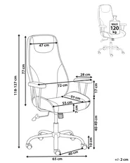 Office Chair TITAN Velvet Light Beige_1085166
