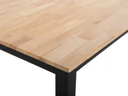 Matbord GEORGIA Svart 150 cm 90 cm Trä_735866