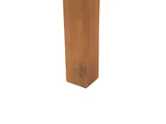 Garden Lounge Set with Table 4 Seater MANILA Certified Acacia Wood Light Brown_803066