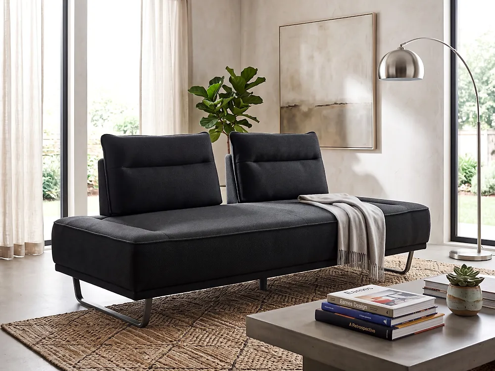 Soffa 3-sits FAXEN Svart_1175166