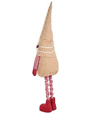 Sett med 2 juledekorasjoner KLAUKKALA 60-90/100-146 cm Nisse Flerfarget_1174143