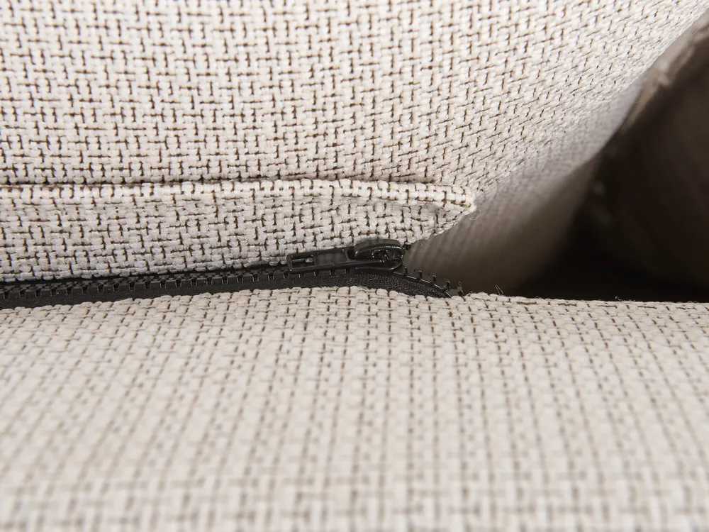 Ottoman Bed BAJONNA Fabric Beige 160 x 200 cm (EU King Size)_970675