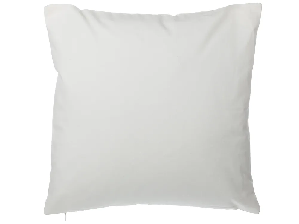 Set of 2 Decorative Cushions CLARKIA 45 x 45 cm Cotton Yellow Geometric Pattern_769262