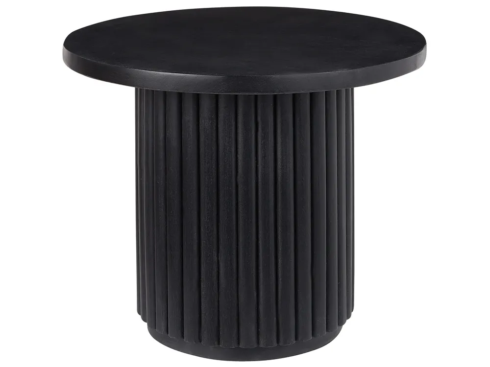 Coffee Table LEMONT Mango Wood Black