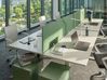 Desk Screen SPLIT 180 x 50 cm Green