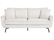Sofa 3 Seater VESALA Fabric Off-White_950724