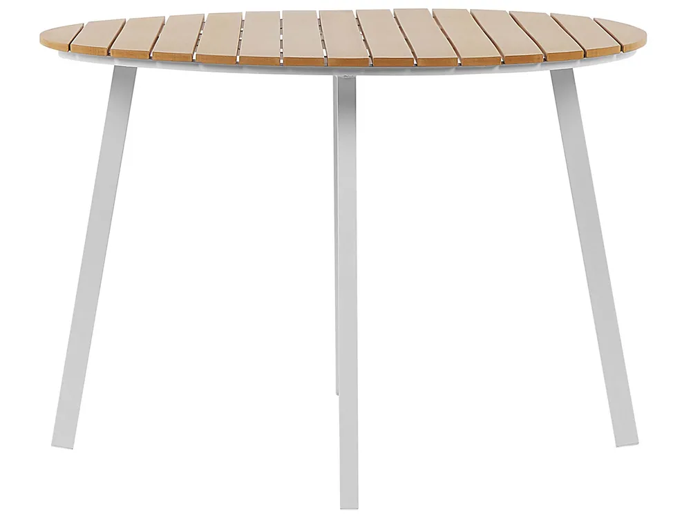 Garden Dining Table CAVOLI 105 cm 105 cm Brown_777358