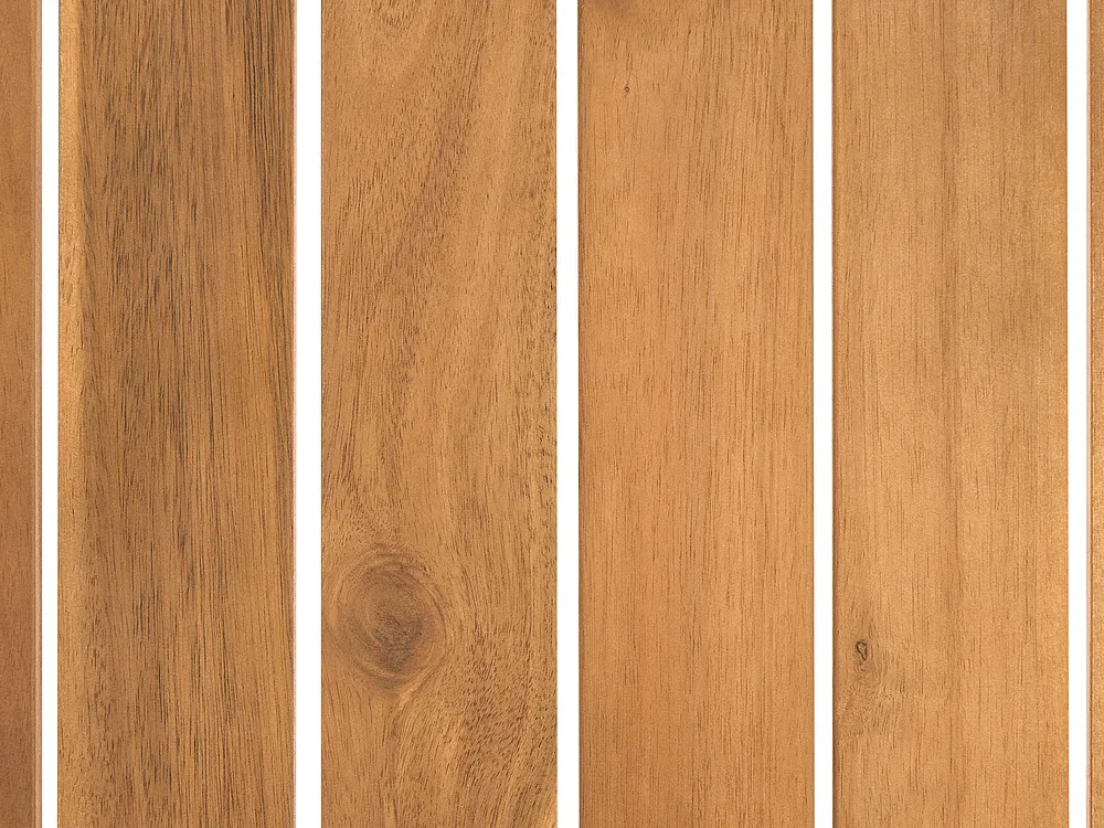 Utendørs spisebord til 6 personer CORRICELLA 180 cm 90 cm Akasietre Brun_1124516