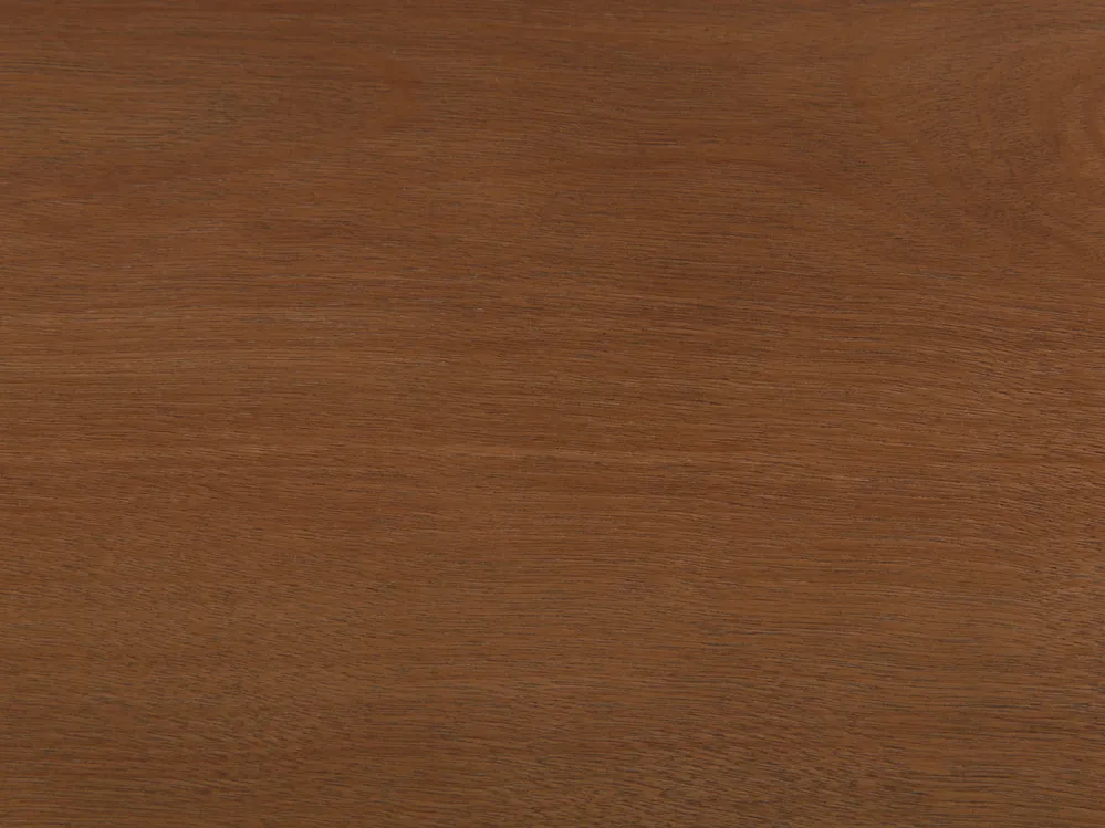 Bed with LED Wood BOISSET 120 x 200 cm (EU Small Double) Dark Brown_1124280