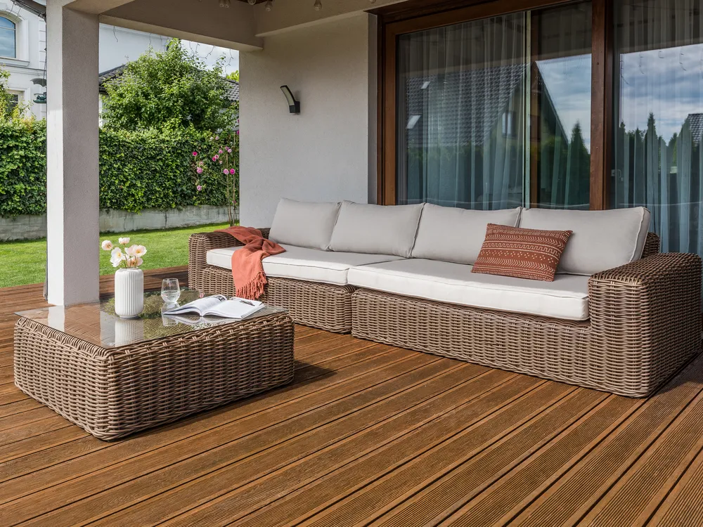 Outdoor Cushion Cover Set PALERMO Off-White_1011907