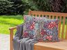 Set of 2 Outdoor Cushions CASTELARO Floral Pattern 45 x 45 cm Multicolour