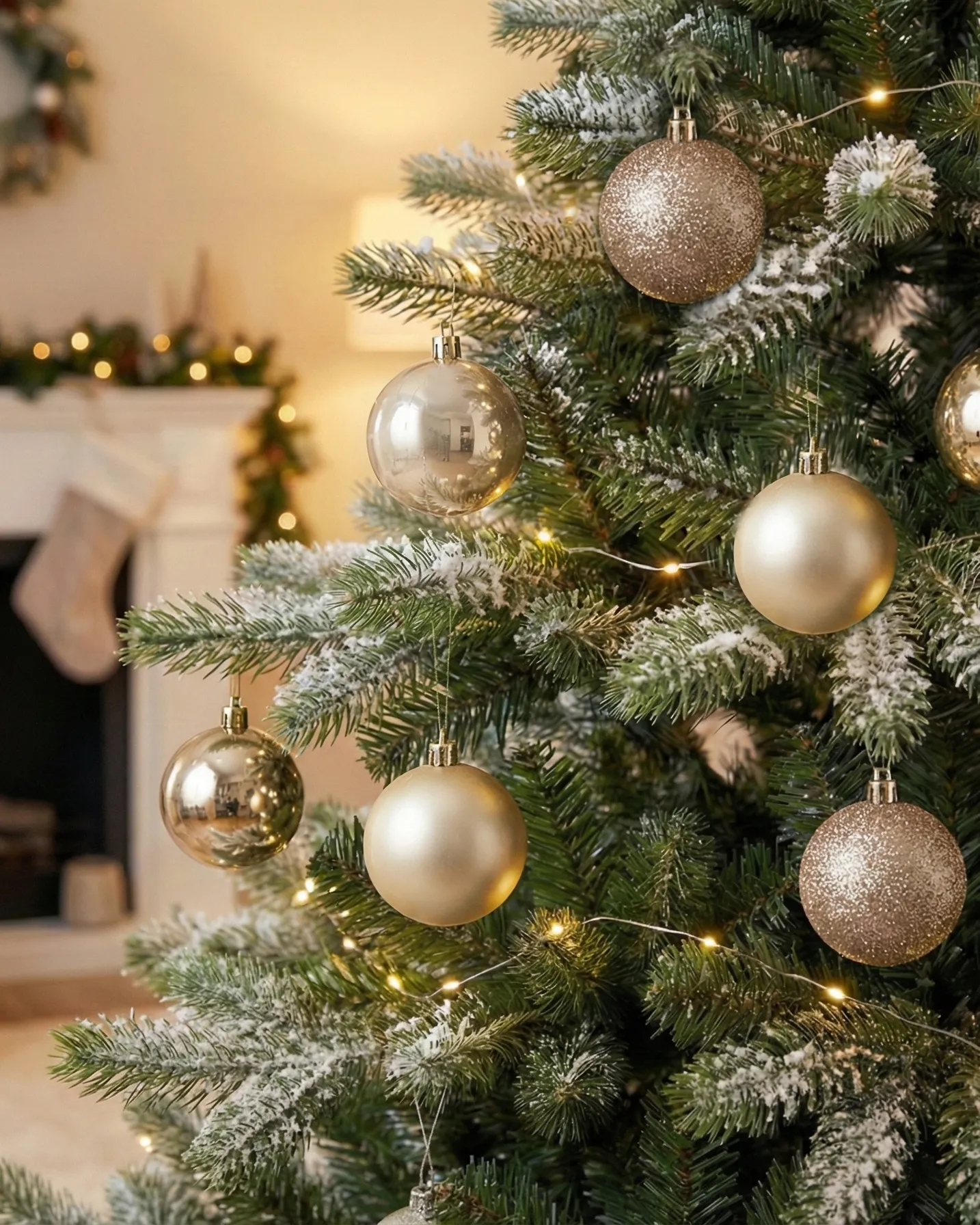 Set of 60 Baubles TYIN Gold_1024019