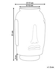 Koristemaljakko SAMBAR 31 cm Lasi Sininen_823724
