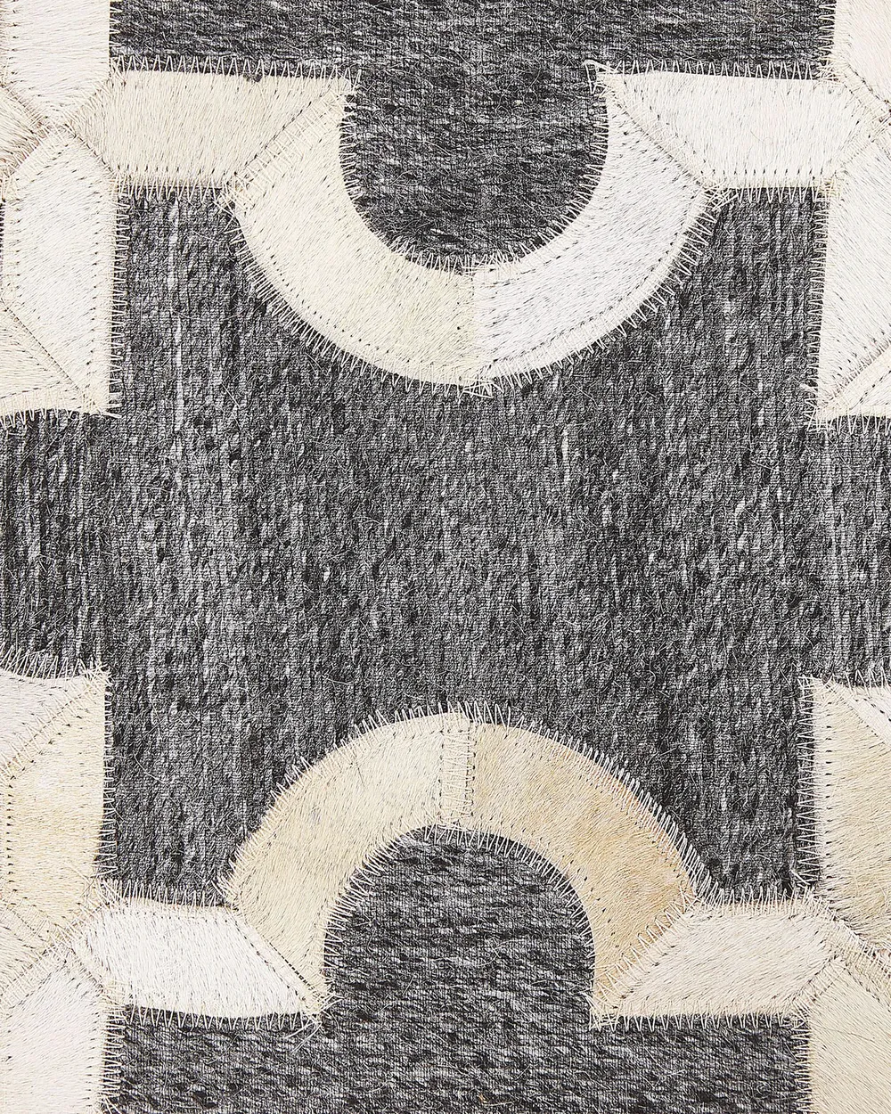 Matto YEDISU Tummanharmaa 140 x 200 cm Nahka_780626