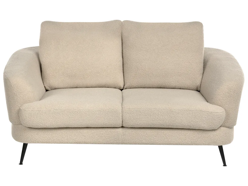Soffgrupp 3-sits KJAER Bouclé Ljusbeige_1006770