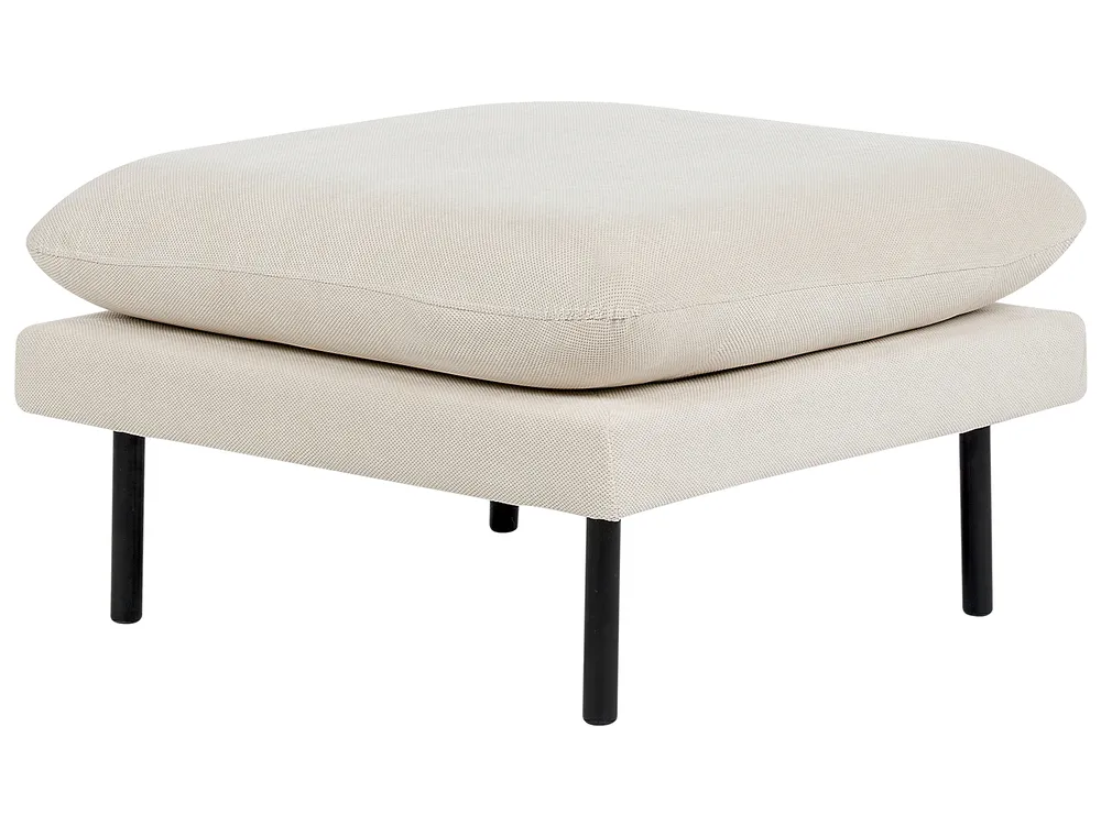 Ottoman VINTERBRO Fabric Light Beige
