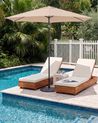 Market Parasol 266 cm VARESE Sand Beige