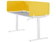Desk Screen WALLY 160 x 40 cm Yellow_853205