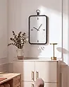 Seinäkello MOLIENS Valkoinen/musta