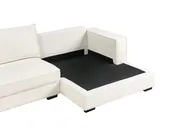 Corner Sofa RENDERS with Ottoman Boucle Off-White Left Hand_988632